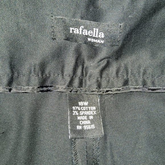 Size 18w Rafella Black Slacks - Picture 5 of 6